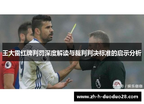 王大雷红牌判罚深度解读与裁判判决标准的启示分析 王大雷红牌判罚深度解读与裁判判决标准的启示分析